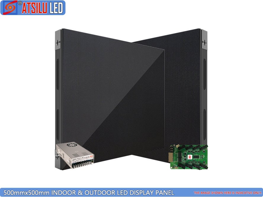 Indoor & Outdoor 500mmx500mm Indoor LED Display Panel
